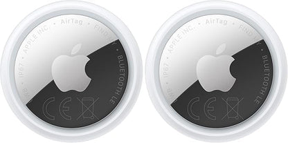 Apple AirTag (seconda generazione): utile per localizzare portachiavi, portafogli e molto altro; funziona emettendo un suono; si configura con un semplice tap da iPhone o iPad