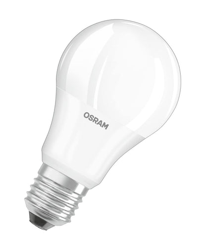 Osram LED Base Classic A Lampada, a Forma di Lampadina con Attacco E27, non dimmerabile, Sostituisce 100 watt, Opaca, Bianco Freddo, 4000 Kelvin, Confezione da 3