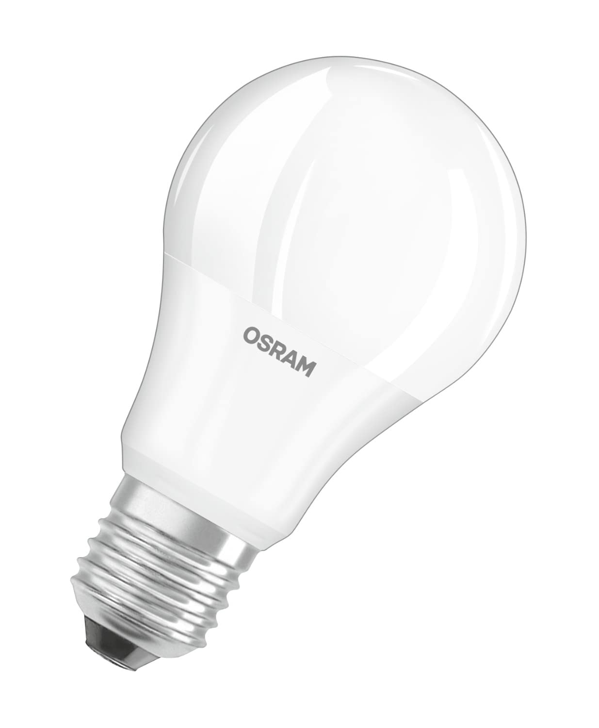 Osram LED Base Classic A Lampada, a Forma di Lampadina con Attacco E27, non dimmerabile, Sostituisce 100 watt, Opaca, Bianco Freddo, 4000 Kelvin, Confezione da 3