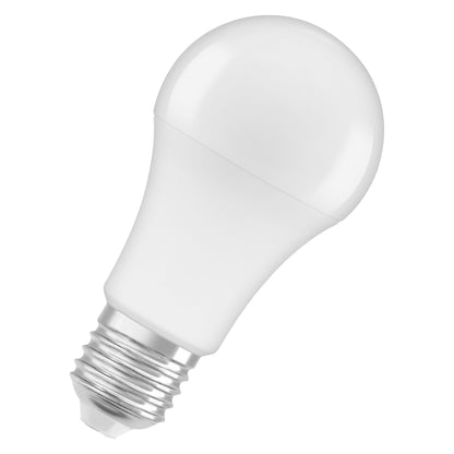 Osram LED Base Classic A Lampada, a Forma di Lampadina con Attacco E27, non dimmerabile, Sostituisce 100 watt, Opaca, Bianco Freddo, 4000 Kelvin, Confezione da 3
