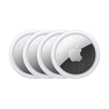Apple AirTag (seconda generazione): utile per localizzare portachiavi, portafogli e molto altro; funziona emettendo un suono; si configura con un semplice tap da iPhone o iPad