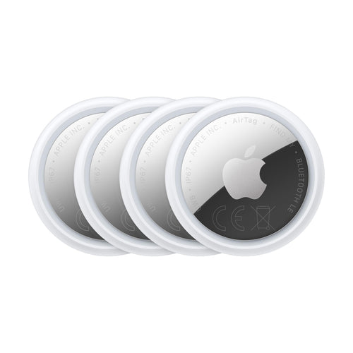 Apple AirTag (seconda generazione): utile per localizzare portachiavi, portafogli e molto altro; funziona emettendo un suono; si configura con un semplice tap da iPhone o iPad