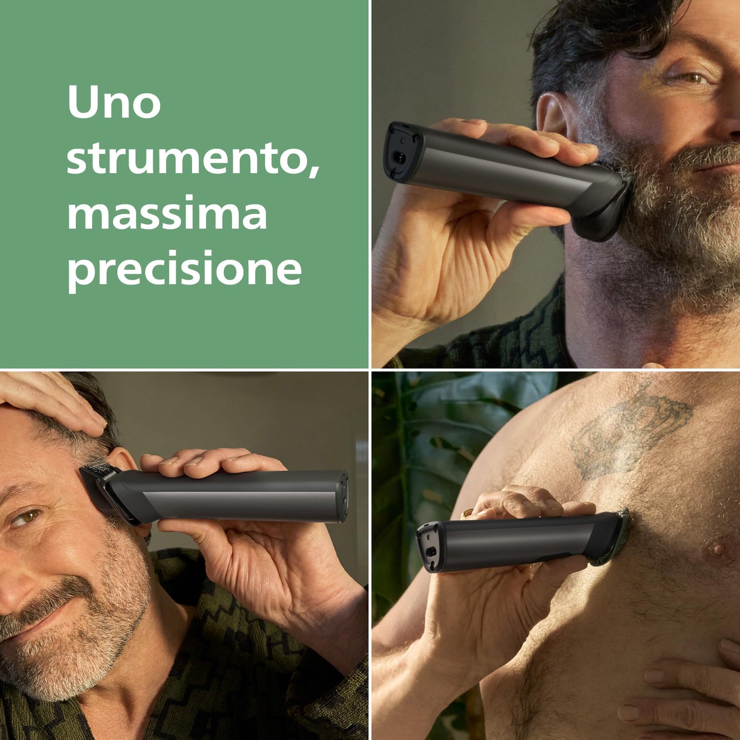 Philips Multigroom Serie 7000 | Rifinitore All-in-One 16-in-1 (MG7931/15)